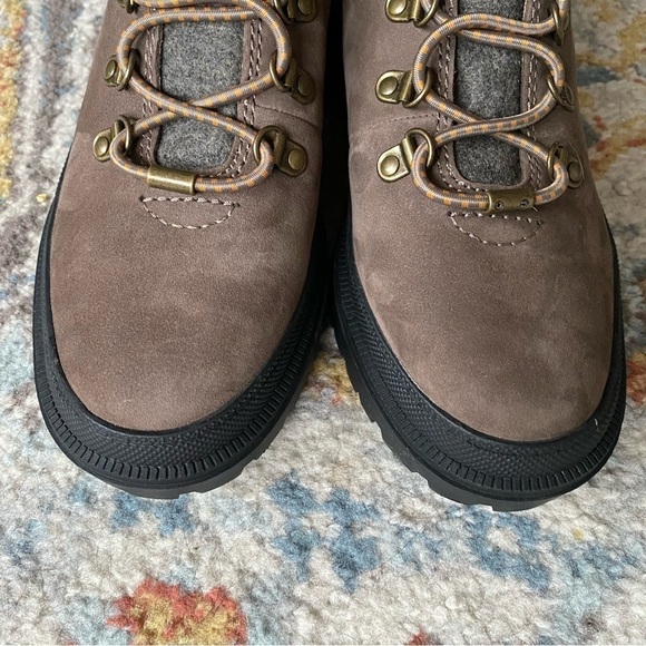 NWT Lucky Brand Eaven Combat Bootie in Falcon, Size 7.5 - Picture 5 of 8